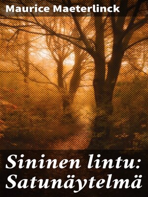 cover image of Sininen lintu